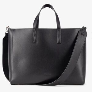 CALPAK Haven Laptop Tote Bag in Black